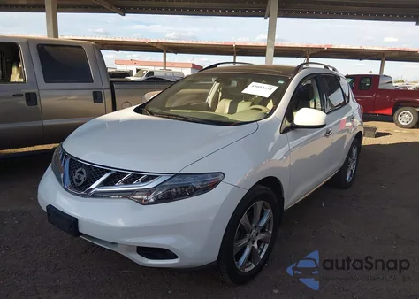 2014 Nissan Murano Le from USA, damaged, VIN JN8AZ1MW9EW505607